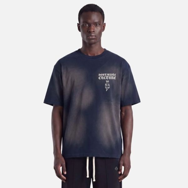 Don’t Waste Culture Thunder T-shirt Navy