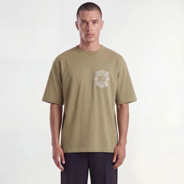 Don’t Waste Culture Umeka T-shirt Donker Groen