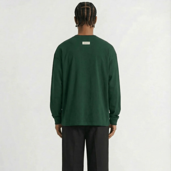 Don't Waste Culture Unisa Longsleeve T-shirt Donker Groen