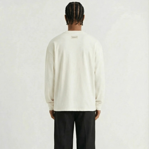 Don't Waste Culture Unisa Longsleeve T-shirt Off White