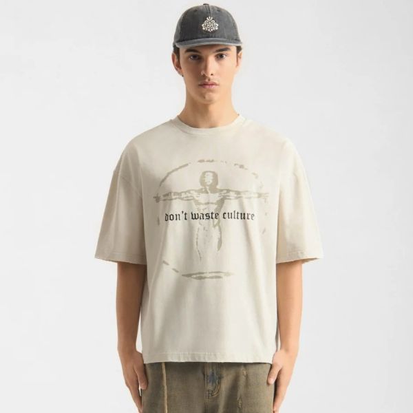 Don’t Waste Culture Veyric T-shirt Off White