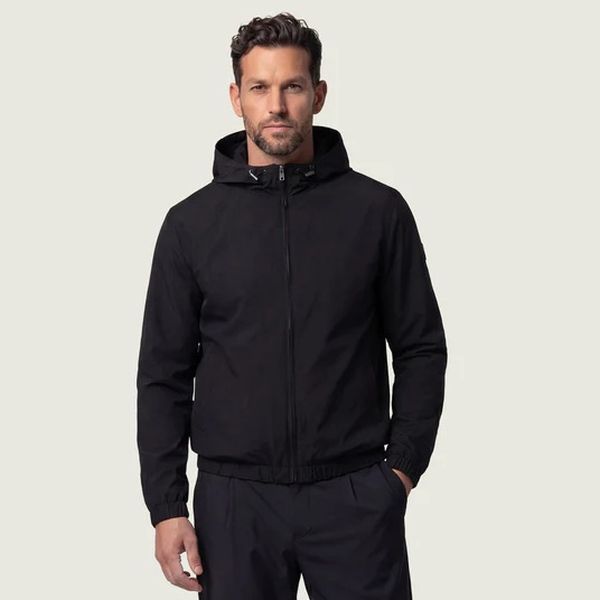 Duquezzi Hooded Reversible Bomber Jack Zwart