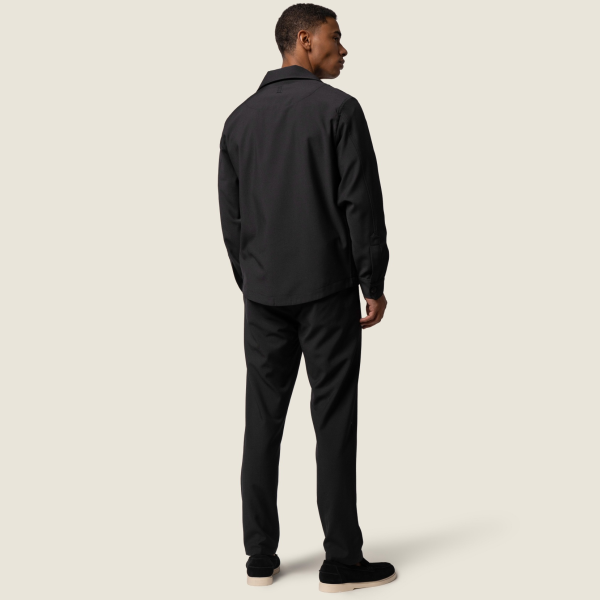 Duquezzi Wool Blend Broek Zwart