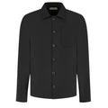 Duquezzi Wool Blend Overshirt Zwart