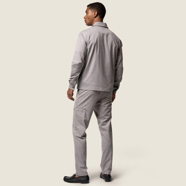Duquezzi Wool Stretch Jack Beige