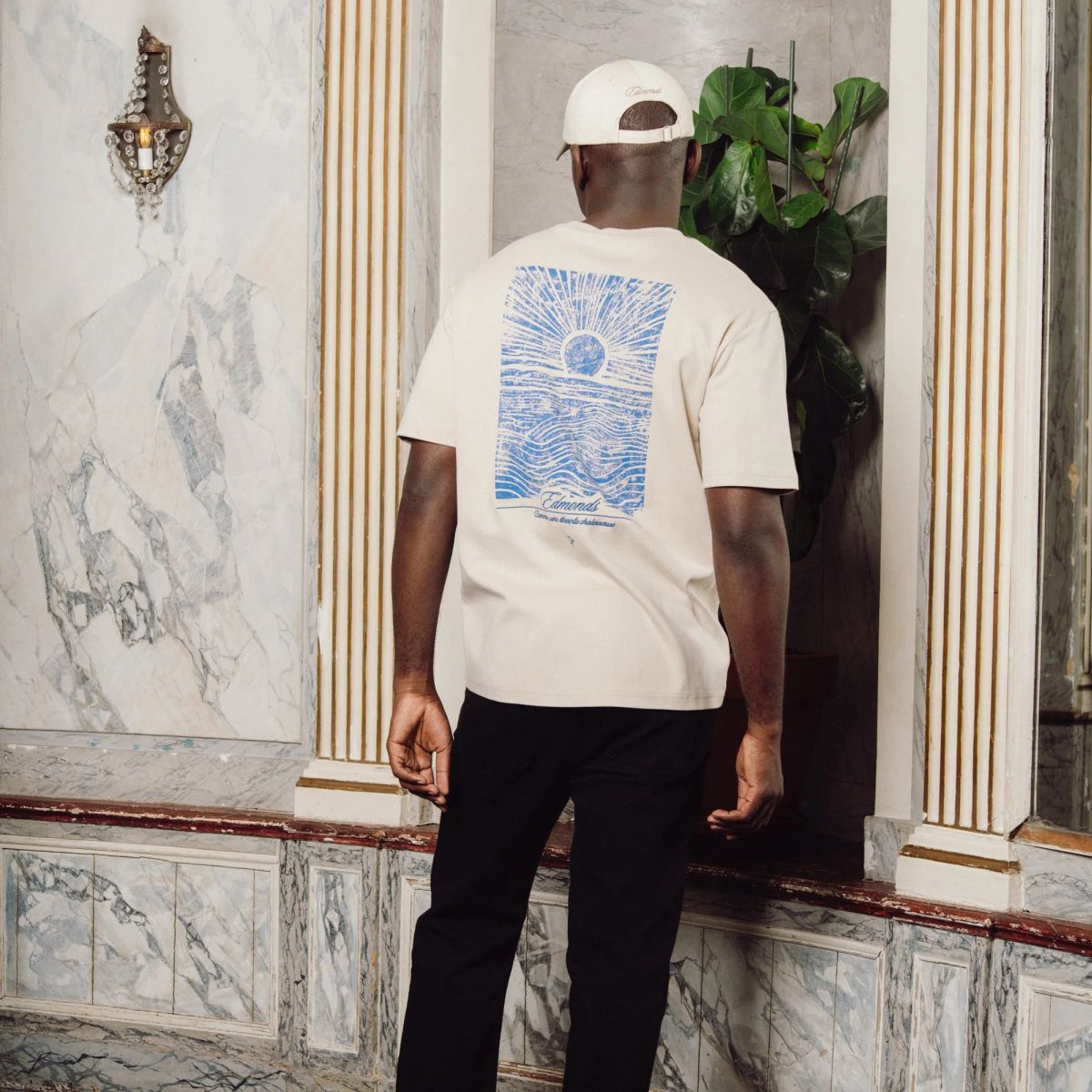 Edmonds Horizon T-shirt Beige