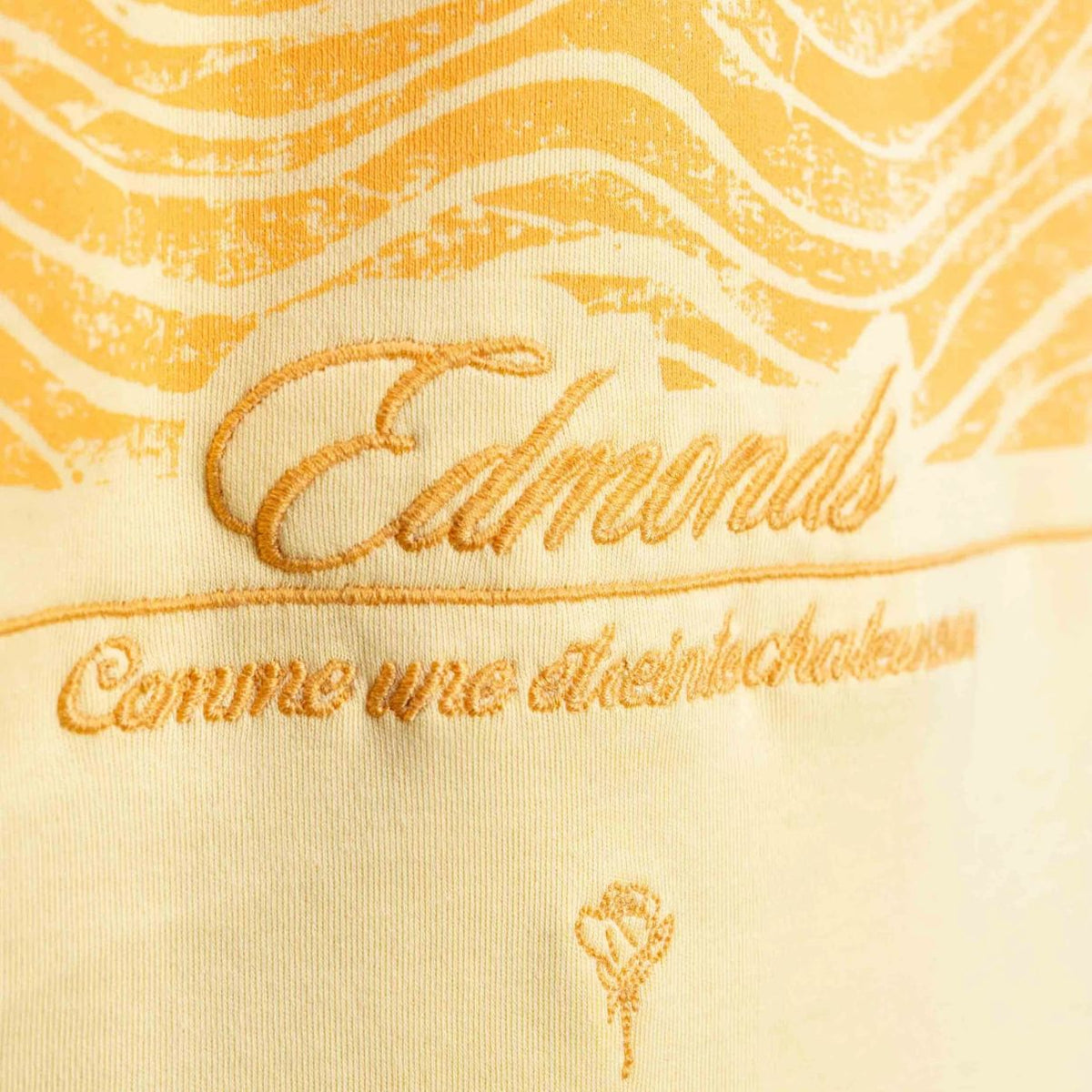 Edmonds Horizon T-shirt Geel