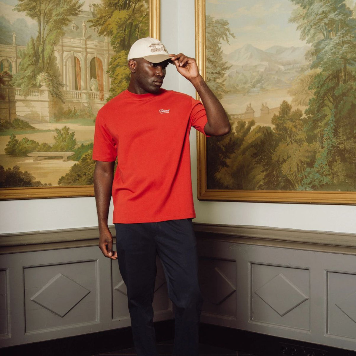 Edmonds Horizon T-shirt Rood
