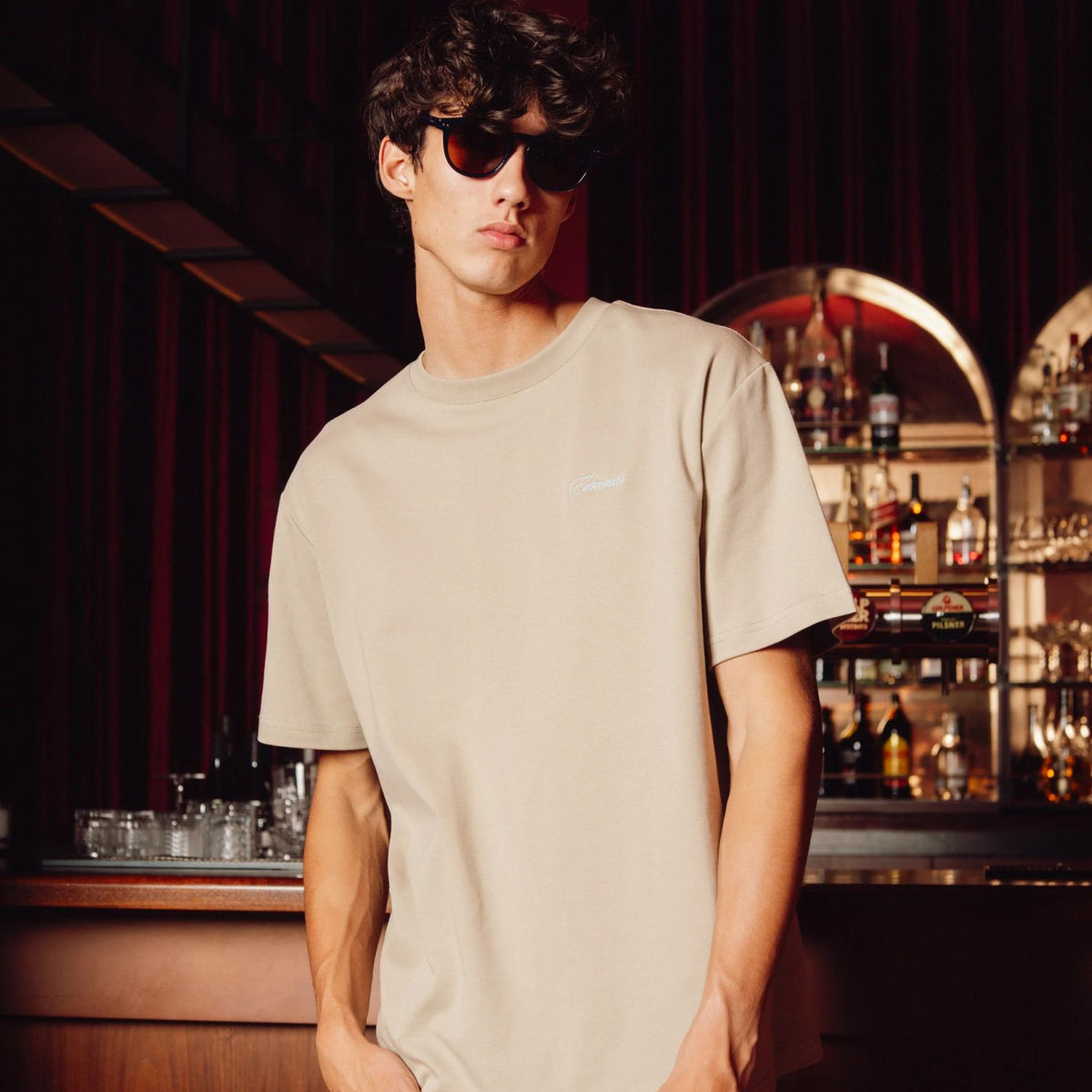Edmonds Le Café T-shirt Beige