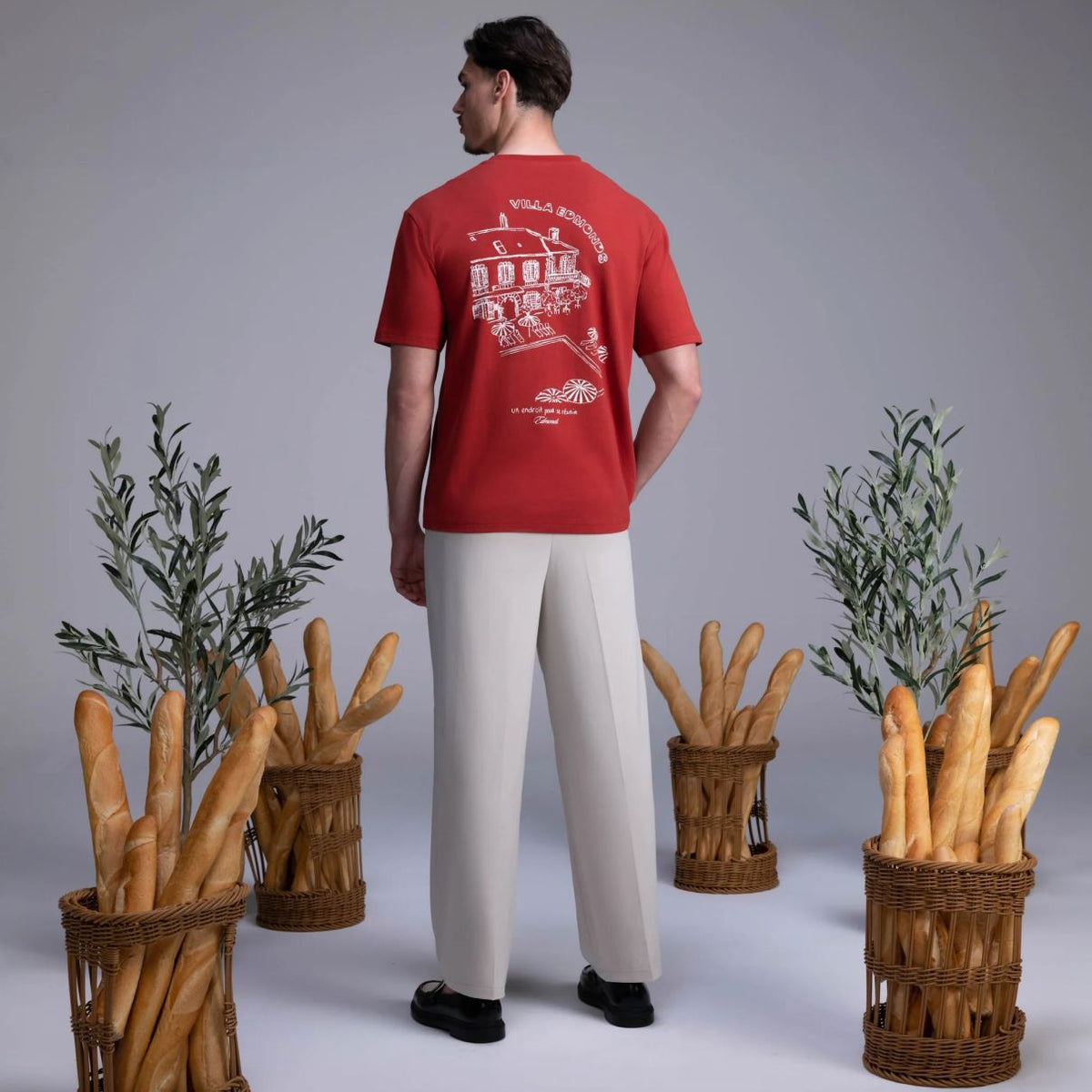 Edmonds Villa Edmonds T-shirt Rood