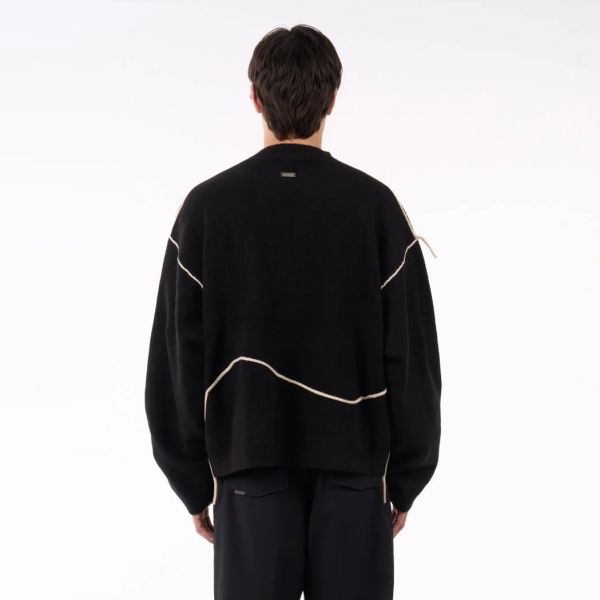 Don't Waste Culture Tatu Sweater Zwart