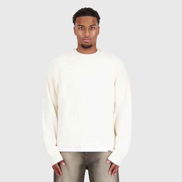 Don't Waste Culture Akilani Sweater Off White