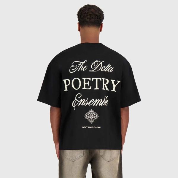 Don't Waste Culture Aradia T-shirt Zwart