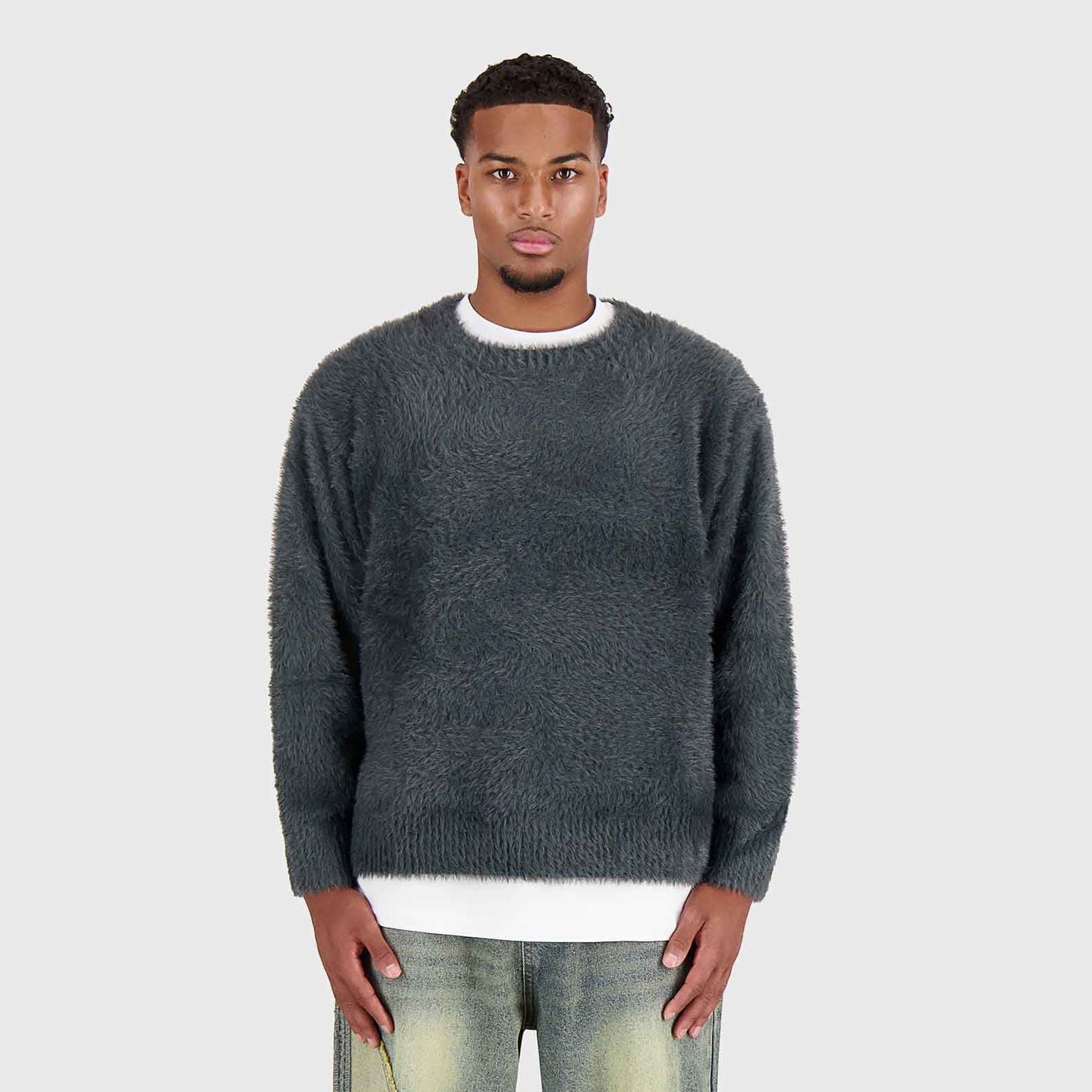 Don't Waste Culture Emrys Sweater Donker blauw