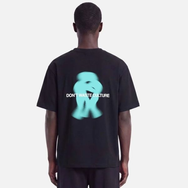 Don’t Waste Culture Risa T-shirt Zwart
