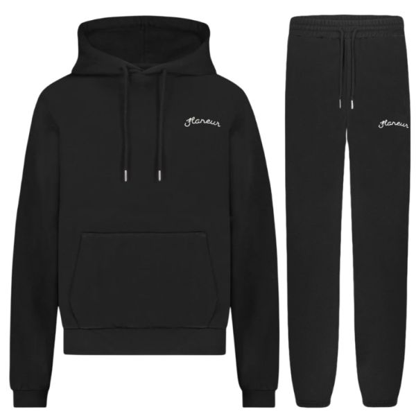 Flâneur Signature Trainingspak Zwart