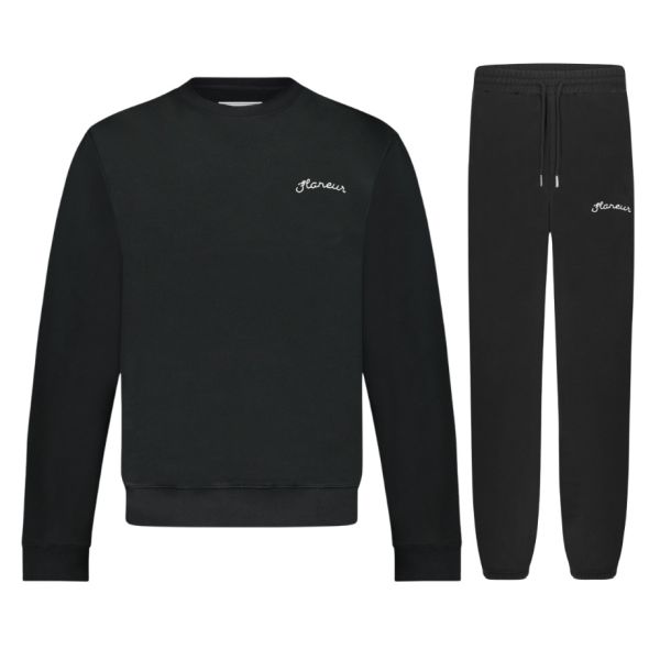 Flâneur Signature Trainingspak Zwart