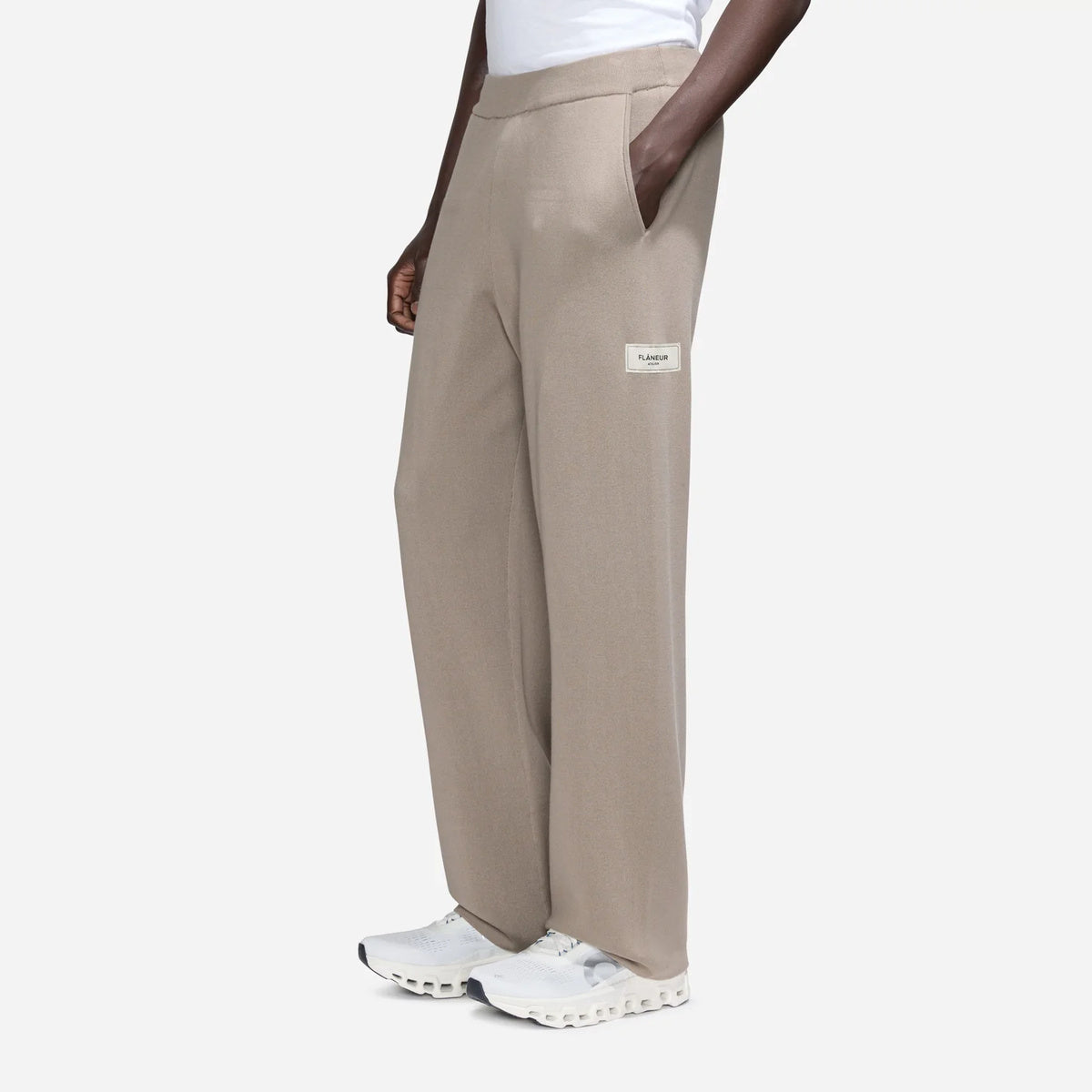 Flâneur Atelier Knit Broek Beige