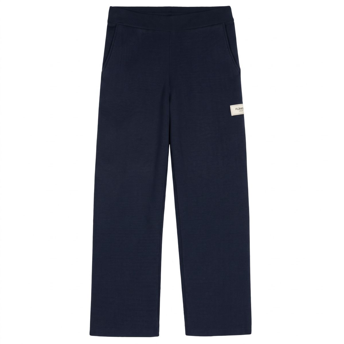 Flâneur Atelier Knit Broek Navy