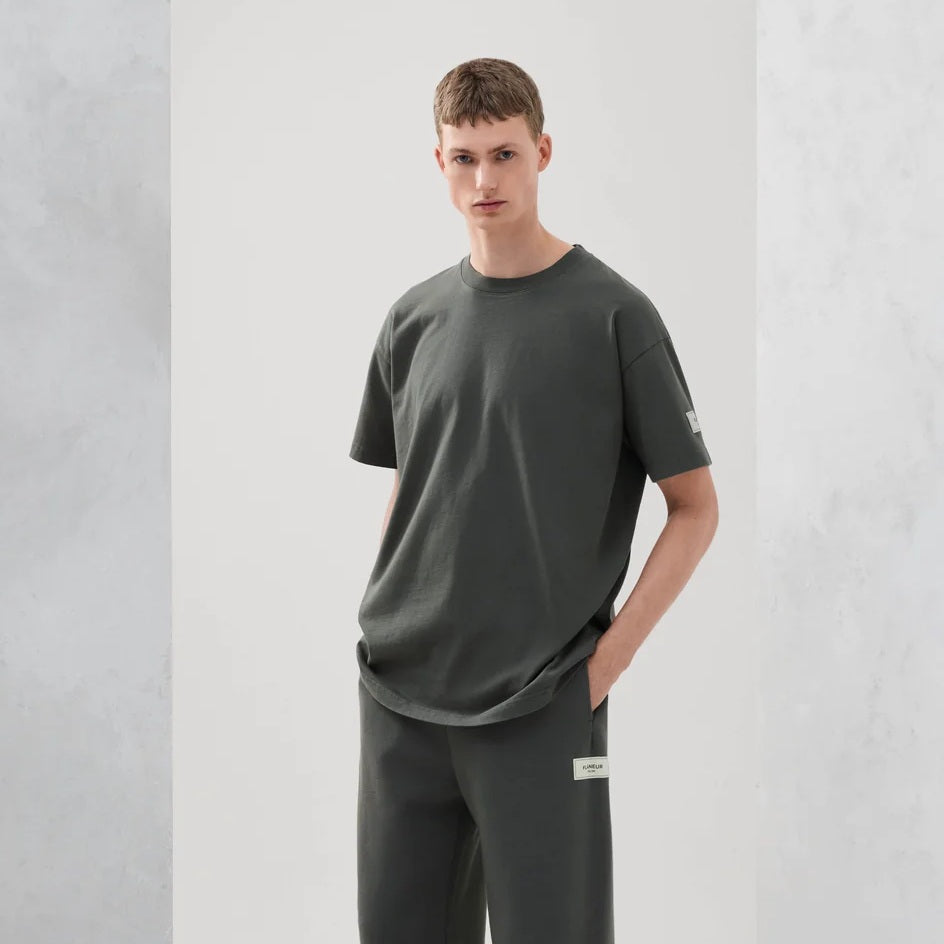 Flâneur Atelier T-shirt Antraciet