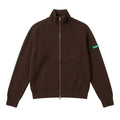 Flâneur Badge Knit Cardigan Bruin