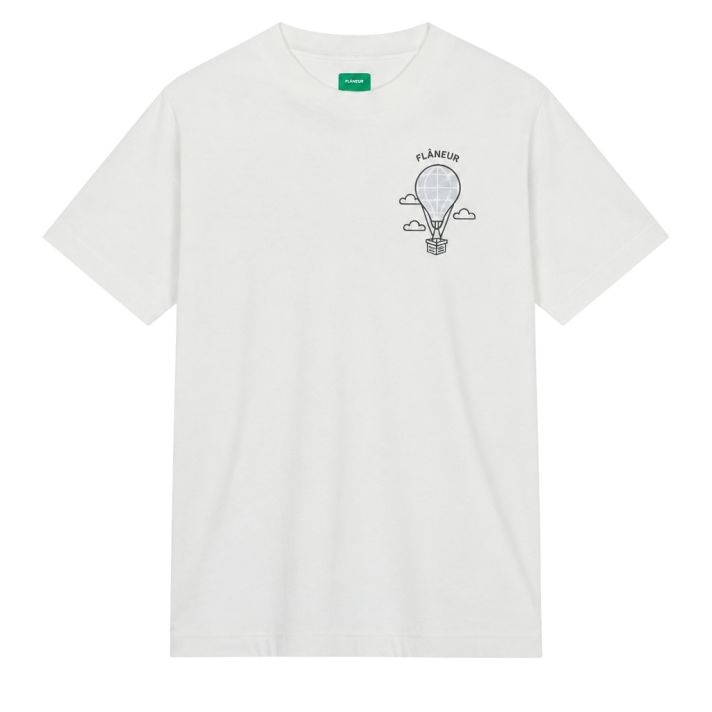Flâneur Balloon T-shirt Wit