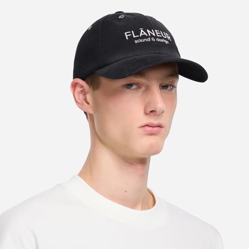 Flâneur Sound & Design Studio Member Cap Zwart