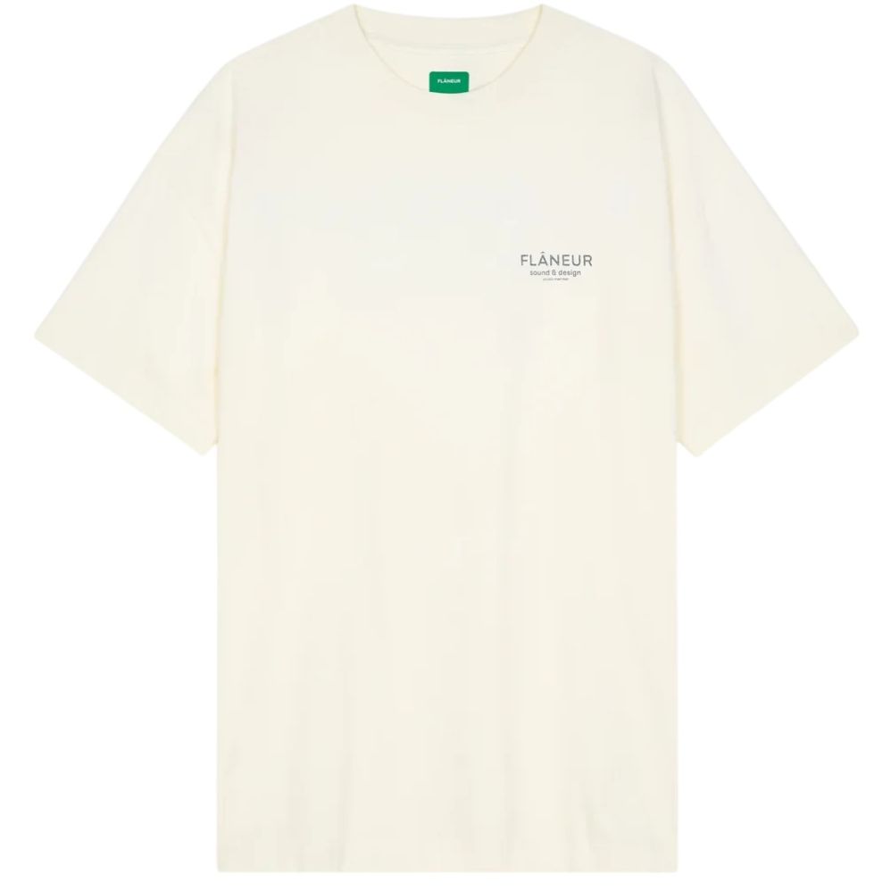 Flâneur Sound & Design Studio Member T-shirt Wit