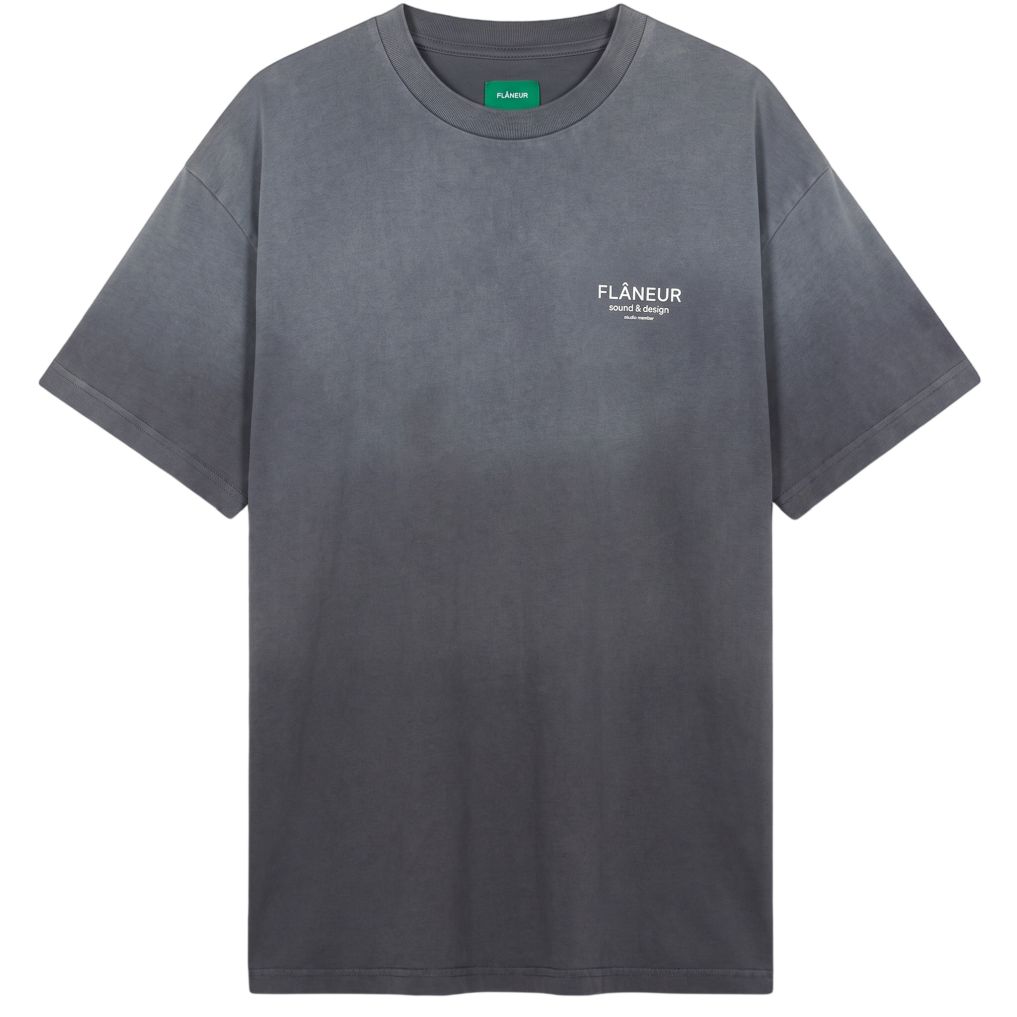 Flâneur Sound & Design Studio Member T-shirt Zwart