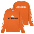 Croyez Service Dept Longsleeve T-shirt Oranje