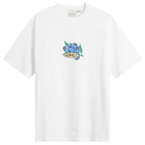 Gramicci Blueberry T-shirt Wit
