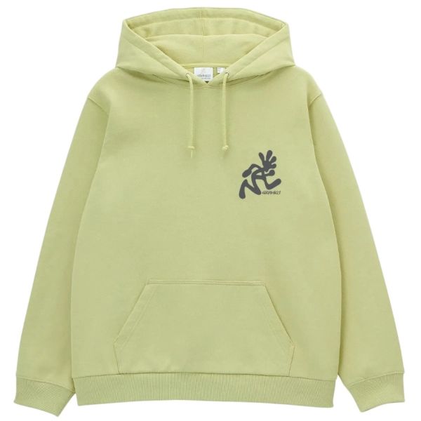Gramicci Running Man Sweater Licht groen