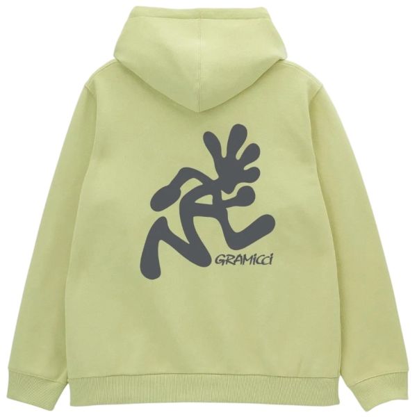Gramicci Running Man Sweater Licht groen