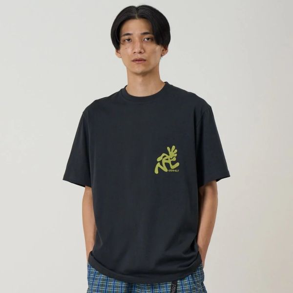 Gramicci Running Man T-shirt Zwart