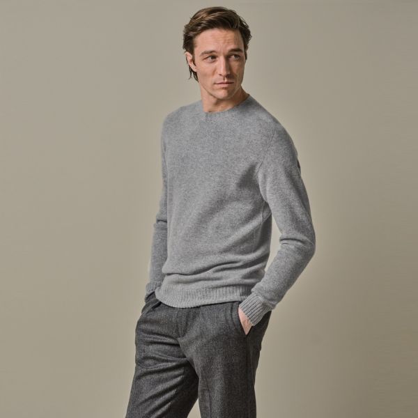 Profuomo Seamless Sweater Grijs