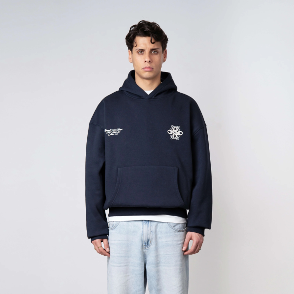 Quotrell Insignia Hoodie Navy