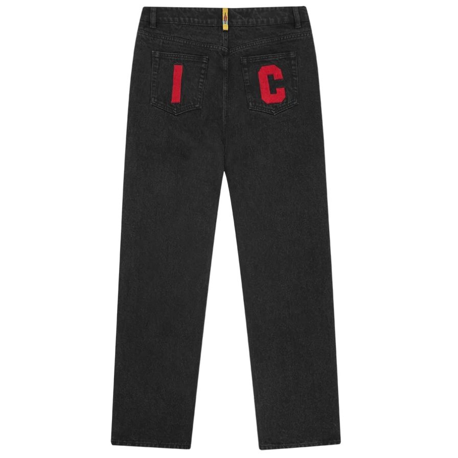 Icecream Running Dog Jeans Zwart