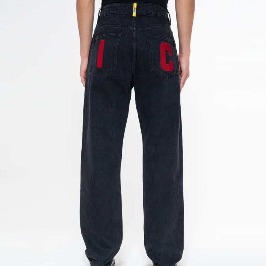 Icecream Running Dog Jeans Zwart