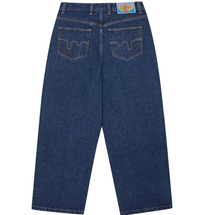Icecream Running Dog Triple Scoop Jeans Donker Blauw