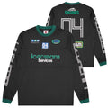 Icecream Services Mesh Longsleeve T-shirt Zwart