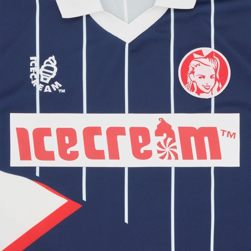 Icecream Soft Serve Football T-shirt Navy