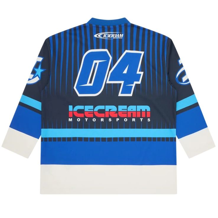 Icecream Speedway Hockey Longsleeve T-shirt Navy