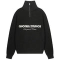 Quotrell Jace Studio Zip Up Sweater Zwart