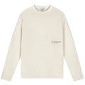 Law of the Sea Apsu Structured Knitted Artwork Sweater Off White