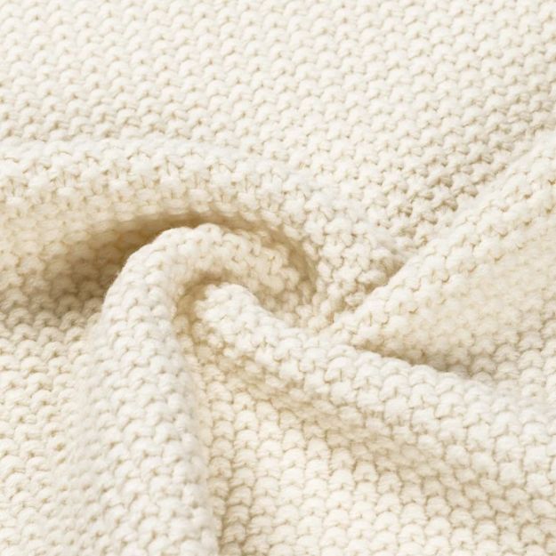 Law of the Sea Apsu Structured Knitted Artwork Sweater Off White