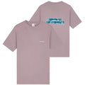 Law of the Sea Dilute Artwork T-shirt Paars