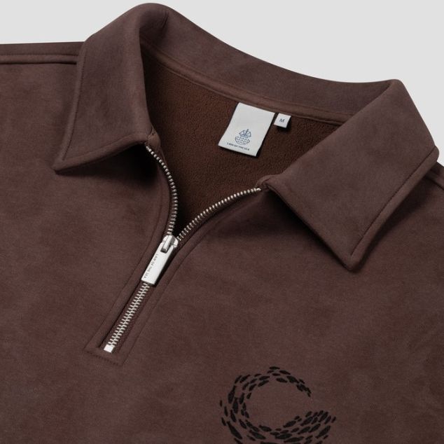 Law of the Sea North Polo Sweater Bruin