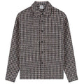 Law of the Sea Sounder Yarn Dyed Check Overshirt Paars