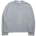The Savage Report Logo Bar Longsleeve T-shirt Grijs