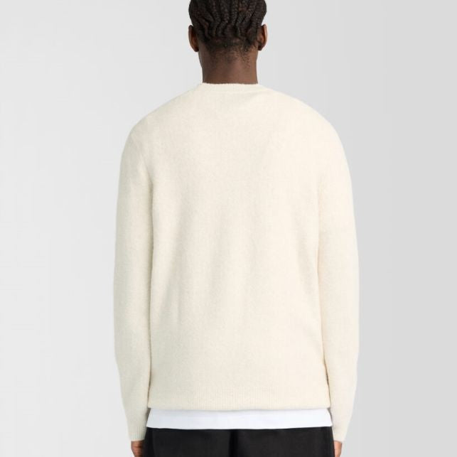 Lyle & Scott Brushed Sweater Off White